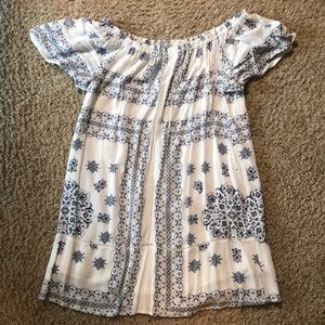 Heartloom off the shoulder dress